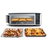 Ninja Digital Air Fryer Toaster Oven with Flip-Up Space-Saving Design, 1800W Silver