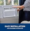 GE 8,000 BTU Wi-Fi Enabled Window Air Conditioner for Medium Rooms Up to 350 Sq Ft
