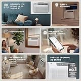 TCL 8000 BTU Smart Inverter Window Air Conditioner with Wi-Fi and Voice Control