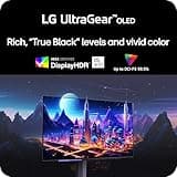 LG 27-Inch UltraGear OLED Gaming Monitor QHD 1440p 240Hz 0.03ms