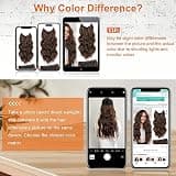 BUPPLER 20-Inch Wavy Synthetic Halo Hair Extension with Custom Notches