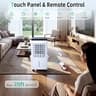 FODFINU 3.5-Gallon Portable Evaporative Air Cooler with Reusable Ice Packs