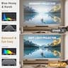 XuanPad Smart Mini Projector with 360-Degree Stand, Native 1080P and Auto-Focus