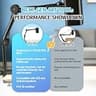 5G WiFi Art Projector with App-Free Web Control and Stable Downward Projection Stand