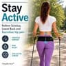 PlayActive Sacroiliac SI Joint Hip Belt with Smart Tab Tension Closures