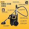 McCulloch MC1385 Deluxe Canister Steam Cleaner with 23-Piece Accessory Kit
