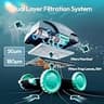 UBoter E10 Cordless Robotic Pool Vacuum with Dual-Layer Precision Filtration