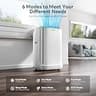 ZAFRO Smart Inverter Dual-Hose Portable Air Conditioner System, 16000 BTU