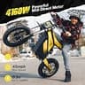 Heybike Villain Electric Dirt Bike, 4160W Mid-Drive Motor, 1352Wh Battery