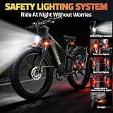 8000W Peak Dual Motor Electric Bike for Adults, 50 MPH Max Fast E-Bike