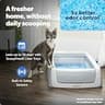 PetSafe ScoopFree Crystal Pro Legacy Uncovered Self-Cleaning Cat Litter Box System