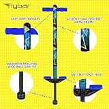 Flybar Jolt Foam-Padded Metal Spring Pogo Stick with an Ultra-Wide Tip