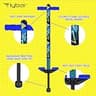 Flybar Jolt Foam-Padded Metal Spring Pogo Stick with an Ultra-Wide Tip