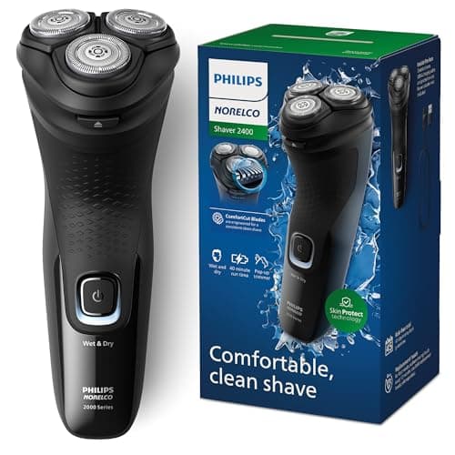 Philips Norelco 2400 Series Wet & Dry Electric Shaver with Pop-up Trimmer