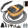 Portable 2500W Pressurized Handheld Steam Cleaner with 1.8L Large Tank