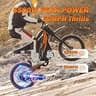 HAPPYRUN G300 Pro Electric Dirt Bike, 6500W Motor, 72V 30Ah, 50 MPH Top