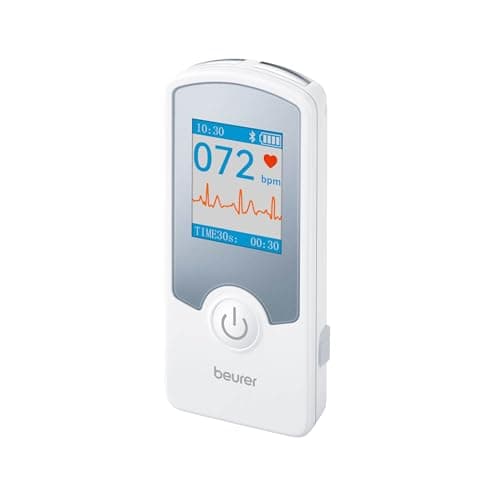 Beurer Cardio Companion ME75 3-Lead EKG Monitor with Built-In Color Display