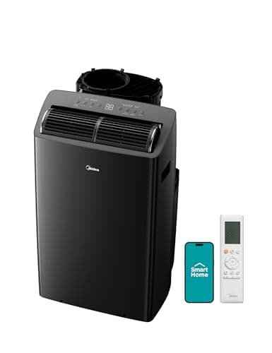 Midea Duo 14,000 BTU Smart Inverter Portable Air Conditioner with Dual Hose