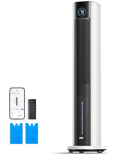 DREO 43-Inch Smart Evaporative Air Swamp Cooler with 6-Liter Removable Tank