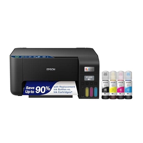 Epson EcoTank ET-2400 Wireless Inkjet All-In-One Cartridge-Free Printer