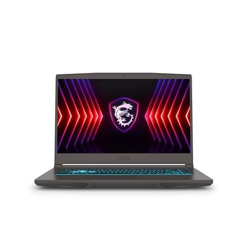 MSI Thin A15 Ultra-Portable Gaming Laptop, AMD Ryzen 5-7535HS, NVIDIA RTX 3050