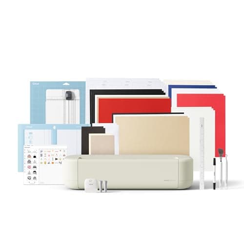 Cricut Explore 5 Essential Starter Bundle with Digital Content, Taupe