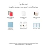 Cricut Explore 5 Essential Starter Bundle with Digital Content, Taupe