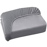 Stretchable Jersey Knit Queen Sleeper Sofa Fitted Sheet with 8-Inch Pocket