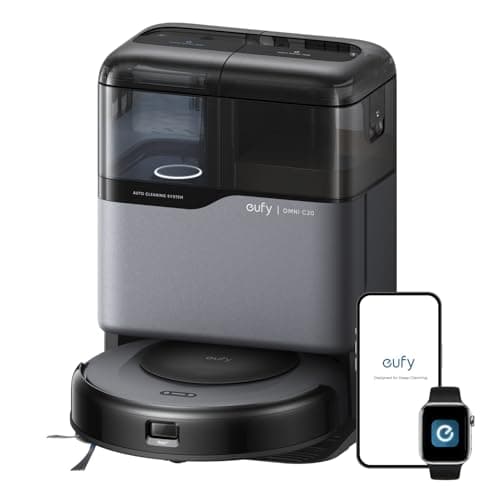 eufy Omni C20 Robot Vacuum and Mop Combo with All-in-One Washing Station