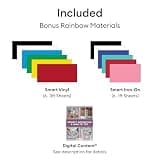 Cricut Joy 2 Rainbow Essential Starter Bundle with Assorted Materials