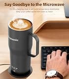 Supsonic S3 Smart Heated Coffee Mug with Built-in High Capacity (20 Ounces)