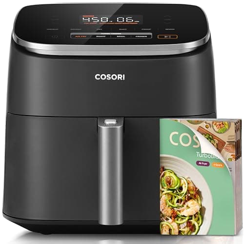Cosori TurboBlaze 9-in-1 Air Fryer with PFAS-Free Ceramic Coating, 6-Quart