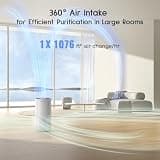 Afloia Kilo 3-Stage True HEPA Air Purifier with 7-Color Atmosphere Lighting