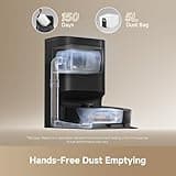 DREAME D20 Plus Robot Vacuum and Mop Combo with 150-Day Auto-Empty Base