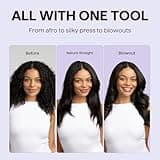 Wavytalk Blowout Boost Thermal Heated Round Brush with LED Display - 1.5 Inch