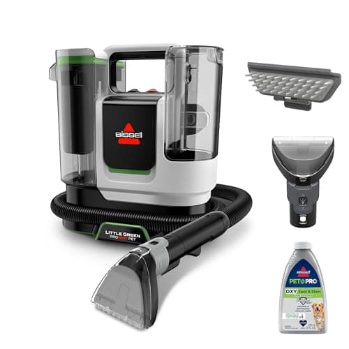 BISSELL Little Green Proheat Pet Portable Deep Carpet and Upholstery Cleaner
