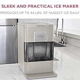 Frigidaire 2.0 Gen Countertop Sonic Nugget Ice Maker with 44 lbs Daily Capacity
