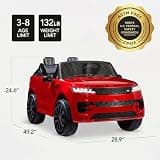 ELEMARA 24V 2-Seater XL 10AH 4WD Ride-On UTV with Heavy-Duty Suspension
