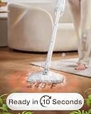 LABIGO 10-in-1 Multi-Surface Steam Mop with Detachable Handheld Steamer