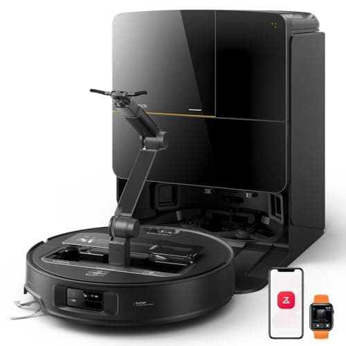Roborock Saros Z70 Robot Vacuum with OmniGrip Arm and Hot Water Auto-Dock