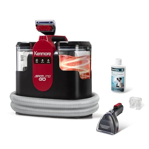 Kenmore KW1050 SpotLite Go Portable Heated Carpet and Upholstery Spot Cleaner