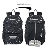 GRANDUP 28L Basketball Backpack with Bungee System & Dedicated Ball Pocket