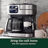 Cuisinart Coffee Center Barista Bar 4-in-1 Drip, K-Cup & Nespresso Machine