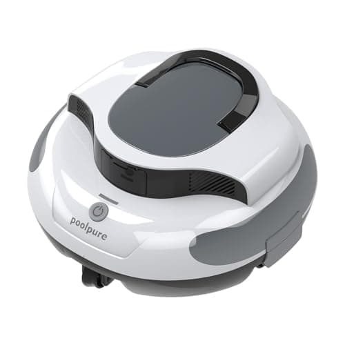POOLPURE Dual 35W Cordless Robotic Pool Cleaner with 110-Minute Battery