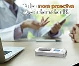 EMAY Portable ECG Monitor EMG-20 with 1.77-Inch Color Screen and PC Sync