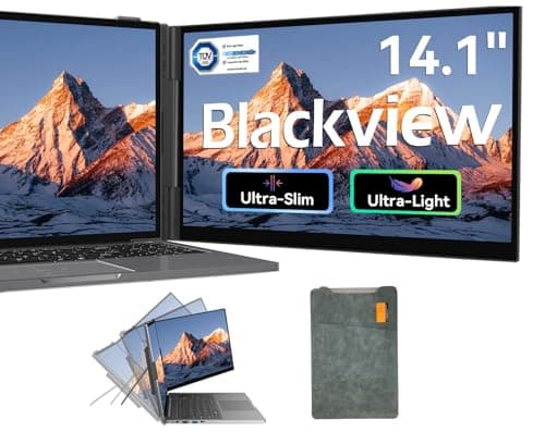 Blackview SCM6 14.1-Inch Full HD Low Blue Light Laptop Screen Extender