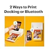 KODAK Dock Plus 4PASS Dye-Sublimation 4x6 Instant Smartphone Photo Printer