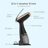 Conair Turbo ExtremeSteam 1875W Handheld 2-in-1 Fabric & Garment Steamer
