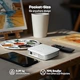 Caydo M1C Rechargeable DLP Drawing Projector with 4K Support and Ultra-Compact Design