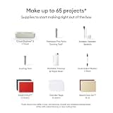 Cricut Explore 5 Essential Starter Bundle with Digital Content, Taupe
